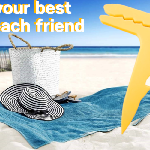 Clip estaca para playa